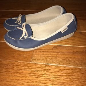 Navy Blue Flats (Crocs)